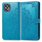 For T-Mobile T Phone 2 5G Mandala Flower Embossed Leather Phone Case(Blue) - 2