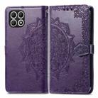 For T-Mobile T Phone 2 Pro 5G Mandala Flower Embossed Leather Phone Case(Purple) - 2