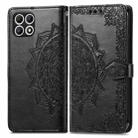 For T-Mobile T Phone 2 Pro 5G Mandala Flower Embossed Leather Phone Case(Black) - 2