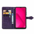 For T-Mobile REVVL 7 5G Mandala Flower Embossed Leather Phone Case(Purple) - 3
