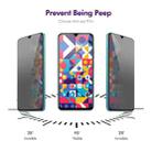 For OPPO A77 ENKAY Hat-Prince 28 Degree Anti-peeping Privacy Silk Print Tempered Glass Film - 2