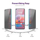 For OPPO Reno7 Pro ENKAY Hat-Prince 28 Degree Anti-peeping Privacy Silk Print Tempered Glass Film - 2