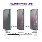 For OPPO Reno7 Pro ENKAY Hat-Prince 28 Degree Anti-peeping Privacy Silk Print Tempered Glass Film - 3