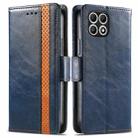 For T-Mobile T Phone 2 5G CaseNeo Splicing Dual Magnetic Buckle Leather Phone Case(Blue) - 2