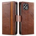 For T-Mobile T Phone 2 5G CaseNeo Splicing Dual Magnetic Buckle Leather Phone Case(Brown) - 2