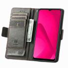 For T-Mobile T Phone 2 Pro 5G CaseNeo Splicing Dual Magnetic Buckle Leather Phone Case(Gray) - 3