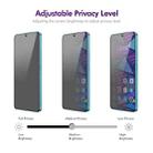 For vivo Y27s 5pcs ENKAY Hat-Prince 28 Degree Anti-peeping Privacy Silk Print Tempered Glass Film - 3