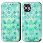 For T-Mobile T Phone 2 5G CaseNeo Colorful Magnetic Leather Phone Case(Emerald) - 2