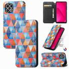 For T-Mobile T Phone 2 Pro 5G CaseNeo Colorful Magnetic Leather Phone Case(Rhombus Mandala) - 1