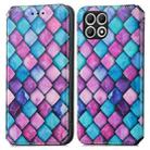 For T-Mobile T Phone 2 Pro 5G CaseNeo Colorful Magnetic Leather Phone Case(Purple Scales) - 2