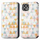 For T-Mobile REVVL 7 5G CaseNeo Colorful Magnetic Leather Phone Case(Rhombus) - 2