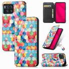 For T-Mobile REVVL 7 Pro 5G CaseNeo Colorful Magnetic Leather Phone Case(Magic Space) - 1