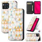 For T-Mobile REVVL 7 Pro 5G CaseNeo Colorful Magnetic Leather Phone Case(Rhombus) - 1