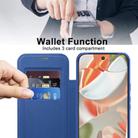 For Google Pixel 10 Pro XL Shield Magsafe RFID Anti-theft Rhombus Leather Phone Case(Dark Blue) - 3