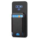 For Samsung Galaxy S10e Carbon Fiber Vertical Flip Wallet Stand Phone Case(Black) - 2