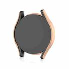 For Samsung Galaxy Watch 7 44mm Dual Diamond Hollow PC Watch Protective Case(Rose Gold) - 3