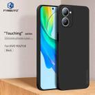 For vivo Y03 / Y18 PINWUYO Sense Series Liquid Silicone TPU Phone Case(Black) - 2