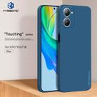 For vivo Y03 / Y18 PINWUYO Sense Series Liquid Silicone TPU Phone Case(Blue) - 2