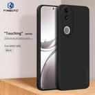 For vivo V50 PINWUYO Sense Series Liquid Silicone TPU Phone Case(Black) - 2