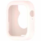 For Huawei Watch Fit3 Solid Color Silicone Watch Protective Case(Pink) - 2