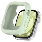For Huawei Watch Fit3 Solid Color Silicone Watch Protective Case(Green) - 1