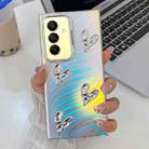For Samsung Galaxy A15 5G Electroplating 4-Heart Laser Texture TPU Phone Case(Water Ripples) - 1