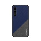 PINWUYO Honors Series Shockproof PC + TPU Protective Case for Huawei P30(Blue) - 1