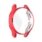 For Samsung Galaxy Watch FE 40mm Full Coverage TPU Electroplated Watch Protective Case(Red) - 2