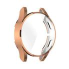 For Samsung Galaxy Watch FE 40mm Full Coverage TPU Electroplated Watch Protective Case(Rose Gold) - 2