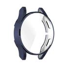 For Samsung Galaxy Watch FE 40mm Full Coverage TPU Electroplated Watch Protective Case(Dark Blue) - 2