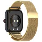 For vivo Watch GT Milan Stainless Steel Watch Band(Gold) - 2