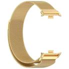 For vivo Watch GT Milan Stainless Steel Watch Band(Gold) - 3