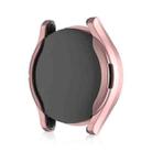 For Samsung Galaxy Watch 7 40mm Full Coverage TPU Electroplated Watch Protective Case(Pink) - 3