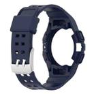 For Samsung Galaxy Watch FE 40mm Armored TPU Integrated Watch Band(Blue) - 3