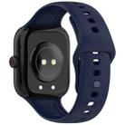 For vivo Watch GT Silicone Watch Band(Dark Blue) - 2