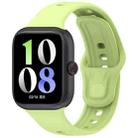 For vivo Watch GT Silicone Watch Band(Lime) - 1