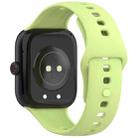 For vivo Watch GT Silicone Watch Band(Lime) - 2