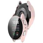 For Samsung Galaxy Watch 7 40mm PC+Tempered Film Integrated Waterproof Watch Protective Case(Rose Gold) - 3