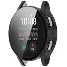 For Samsung Galaxy Watch 7 44mm PC+Tempered Film Integrated Waterproof Watch Protective Case(Black) - 2