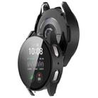 For Samsung Galaxy Watch 7 44mm PC+Tempered Film Integrated Waterproof Watch Protective Case(Black) - 3