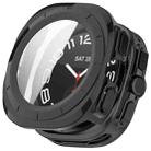 For Samsung Galaxy Watch 7 Ultra 47mm PC+Tempered Film Integrated Waterproof Watch Protective Case(Black) - 1