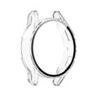 For Samsung Galaxy Watch FE 40mm PC + Tempered Glass Film Integrated Watch Protective Case(Transparent) - 2