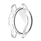 For Samsung Galaxy Watch FE 40mm PC + Tempered Glass Film Integrated Watch Protective Case(Transparent) - 3