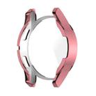 For Samsung Galaxy Watch FE 40mm Full Coverage TPU Electroplated Watch Protective Case(Pink) - 3