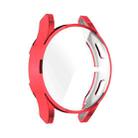 For Samsung Galaxy Watch FE 40mm Full Coverage TPU Electroplated Watch Protective Case(Red) - 2