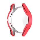 For Samsung Galaxy Watch FE 40mm Full Coverage TPU Electroplated Watch Protective Case(Red) - 3