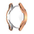 For Samsung Galaxy Watch FE 40mm Full Coverage TPU Electroplated Watch Protective Case(Rose Gold) - 3