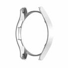 For Samsung Galaxy Watch FE 40mm Half Pack Hollow PC Watch Protective Case(Silver) - 2