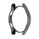 For Samsung Galaxy Watch FE 40mm Half Pack Hollow PC Watch Protective Case(Carbon Fiber) - 2