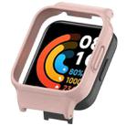 For Redmi Watch 4 Half Pack PC Watch Protective Case(Pink) - 1